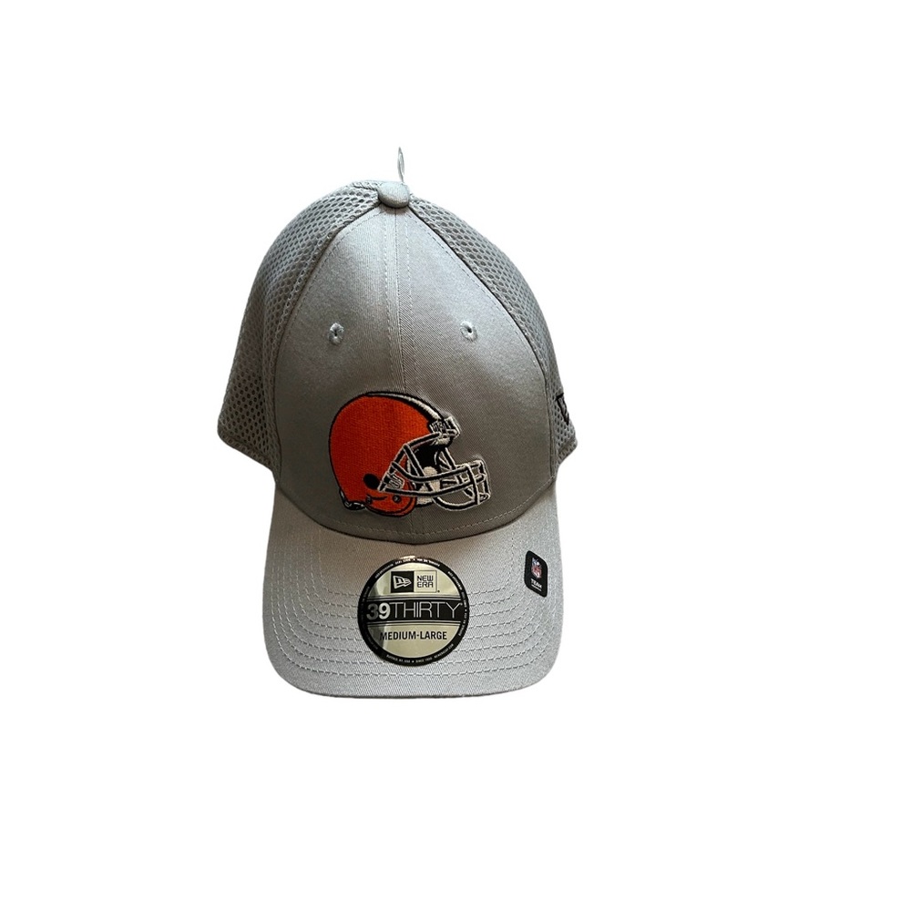 Cleveland Browns New Era Logo Flex Fit Hat Cap